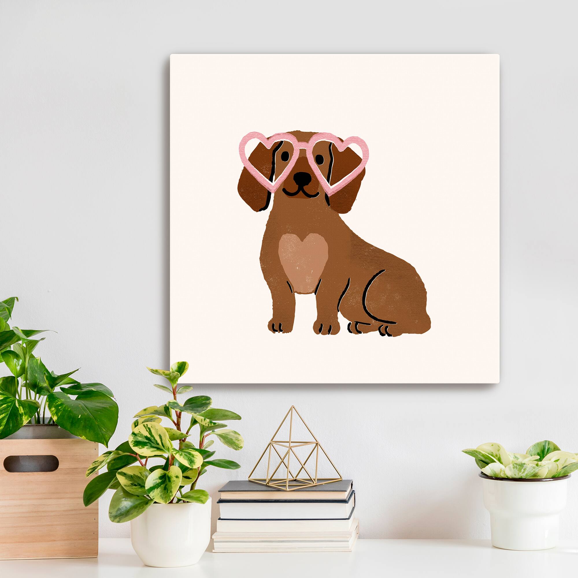Little Legs Big Heart VI Canvas Giclée Art